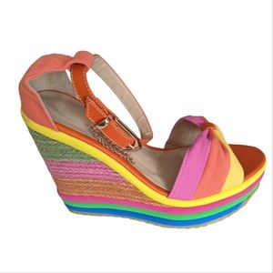 Espadrille platform sandal EU41